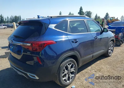 2021 Kia Seltos Ex из США, поврежденный, VIN KNDERCAA5M7130373